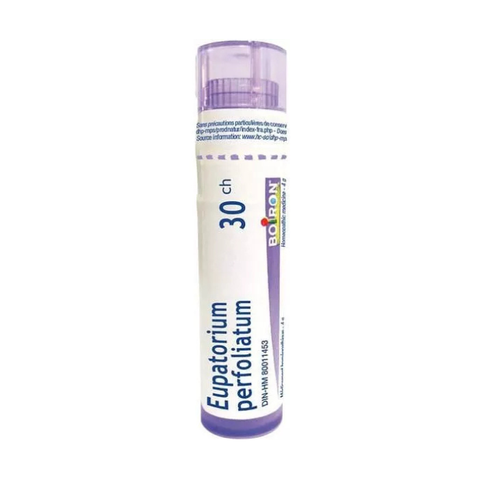 Boiron Eupatorium Perfoliatum 30CH – Homeopathic Relief for Bone Pain, Stiffness & Flu Aches