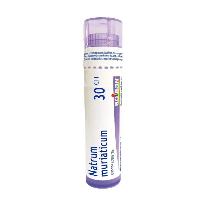 Boiron Natrum Muriaticum 30CH – Homeopathic Allergy Relief for Runny Nose, Morning Symptoms.