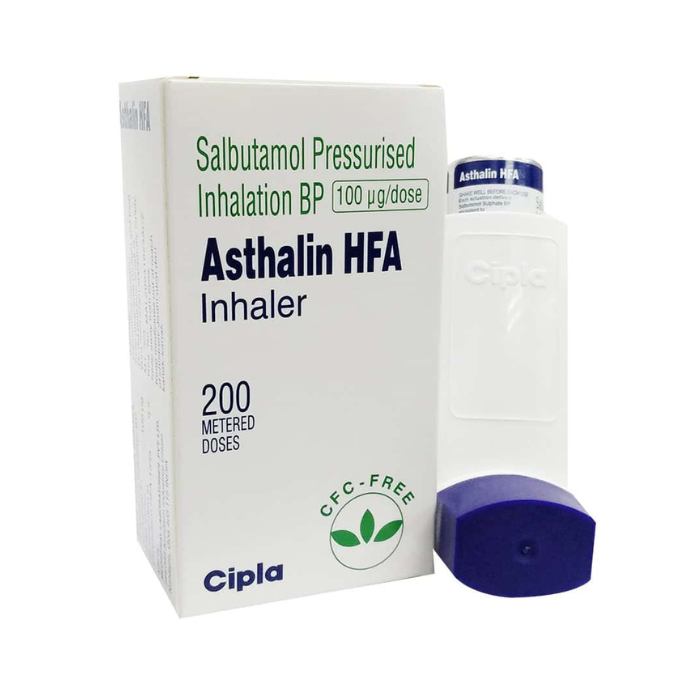 Asthavent HFA 100ug/Dose Aerosol Inhaler 200 Doses