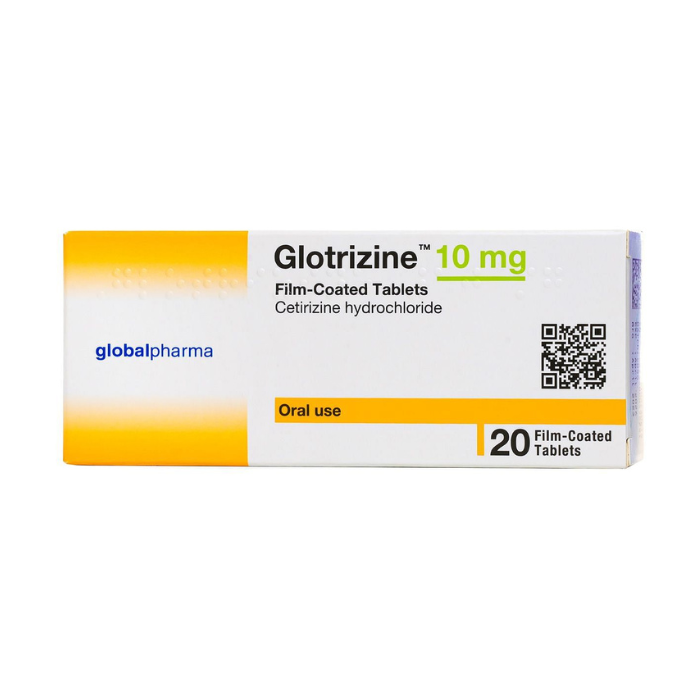 Glotrizine 10 Film-Coated Tablet 20's (10's Blister X 2)