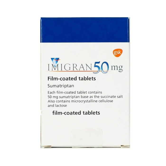 Imigran 50mg Tablet 2s