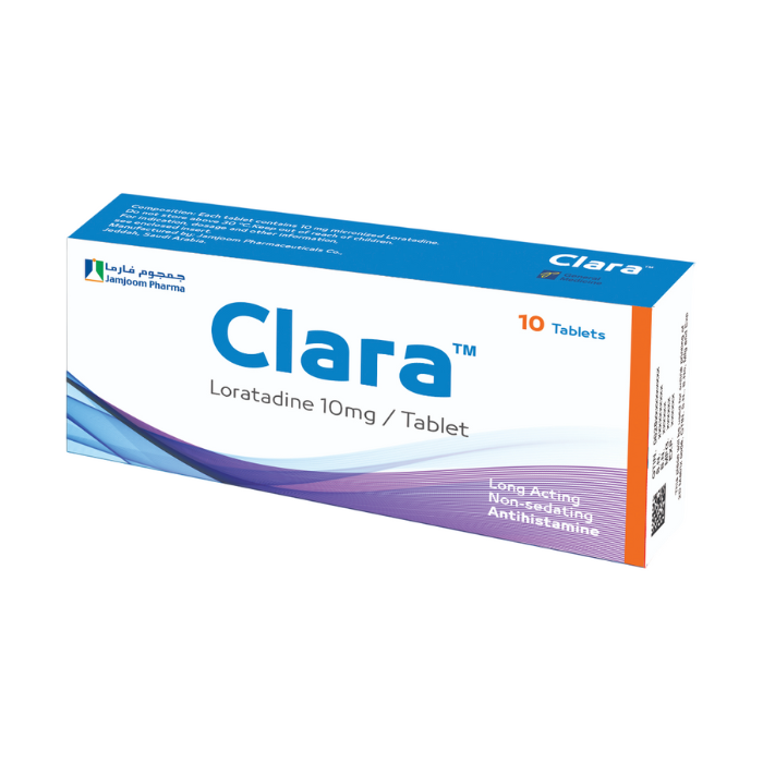 Clara 10mg Tablet 10's