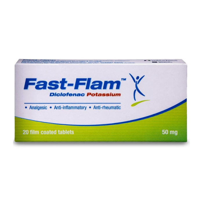Fast-Flam 50mg Tablet 20's (10's Blister X 2)