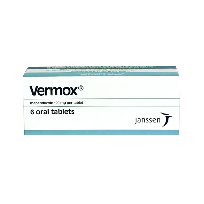 Vermox 100mg Tablet 6s Blister