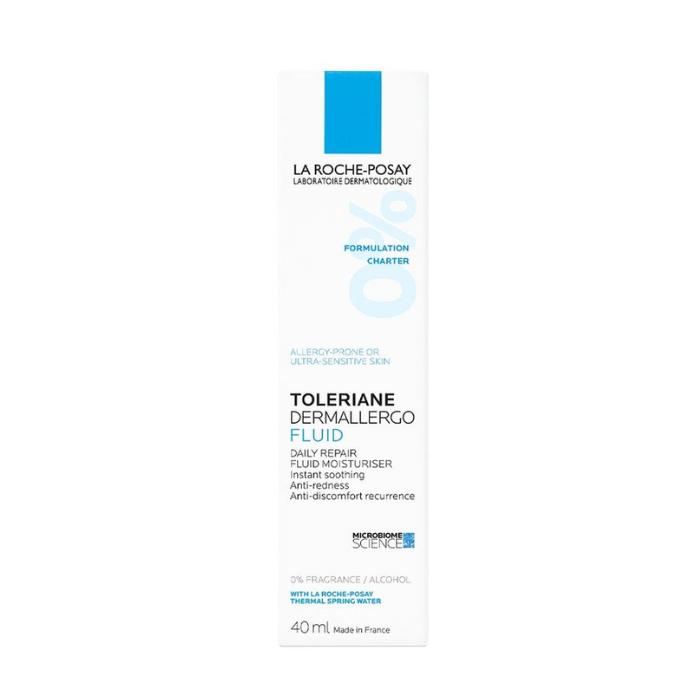 La Roche-Posay Toleriane Fluide - Non-Oily Moisturizer for Ultra-Sensitive, Allergy-Prone Oily Skin - 40ml