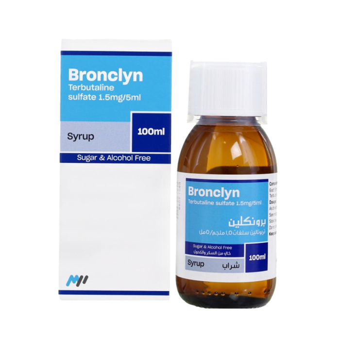 Bronclyn 1.5mg/5ml Syrup 100ml Bottle