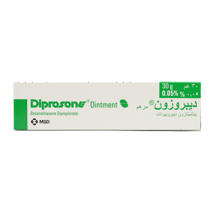 Diprosone 0.05% Ointment 30g Tube