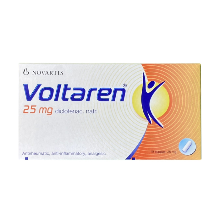 Voltaren 25mg Suppositories 10s (5's Blister X 2)