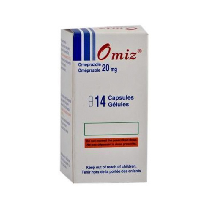 Omiz 20mg Capsule (Hard Gelatin) 14s