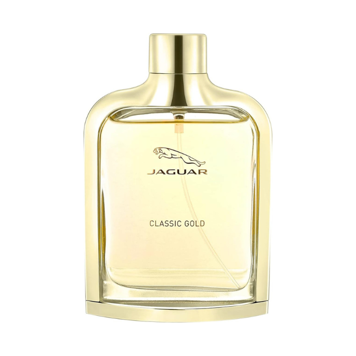 Jaguar Classic Gold Eau de Toilette Spray for Men, Bold & Sophisticated Masculine Fragrance 100ml