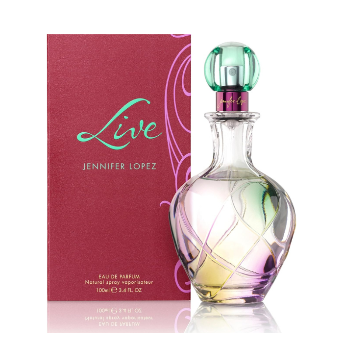 Jennifer Lopez Live Eau de Parfum Spray for Women - Vibrant Fruity Floral Scent  100ml