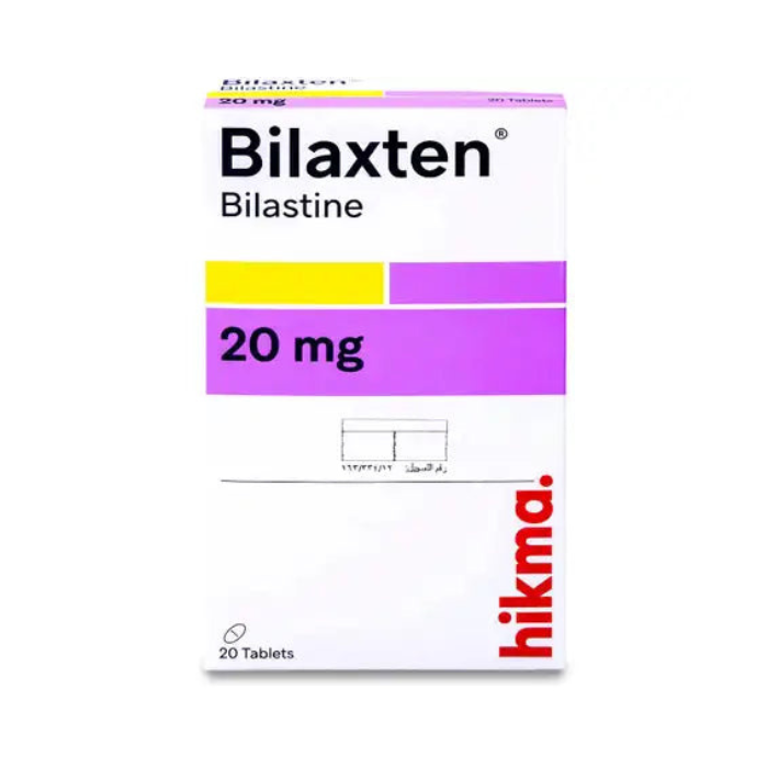 Bilaxten 20mg Tablet 20s