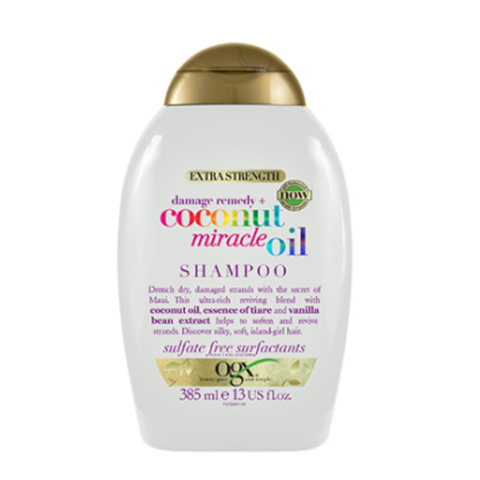 Ogx Extra Strength Damage Remedy Coconut Miracle Oil Shampoo 385ml