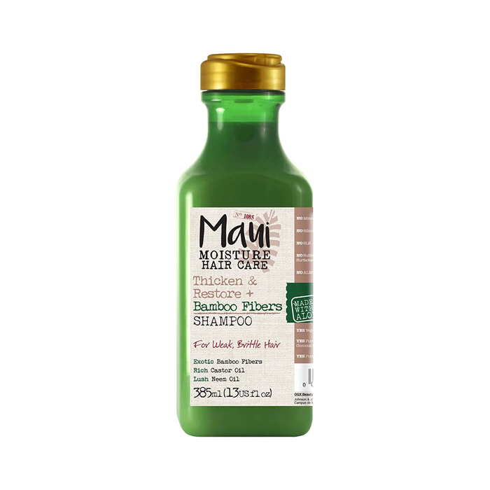 Maui Moisture Thicken & Restore Bamboo Fiber Shampoo 13 oz