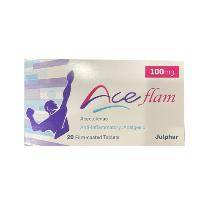 Aceflam 100mg Film-Coated Tablets 10's