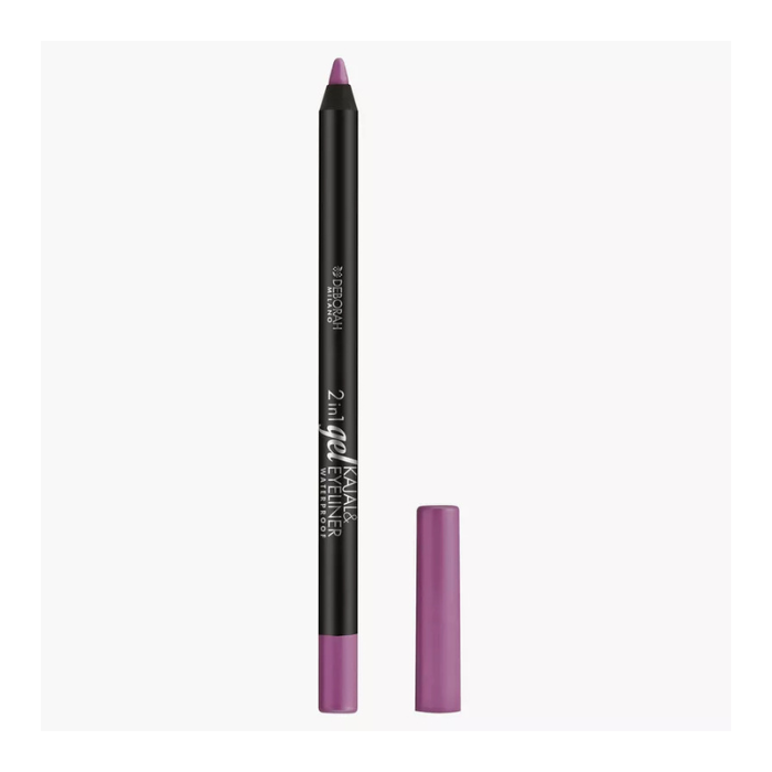 Deborah 2 In 1 Gel Kajal & Eyeliner Pencil N.13