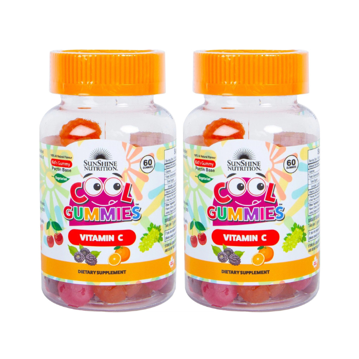 Sunshine Nutrition Cool Gummies Vitamin C 60's Bogo Offer Pack Of 2