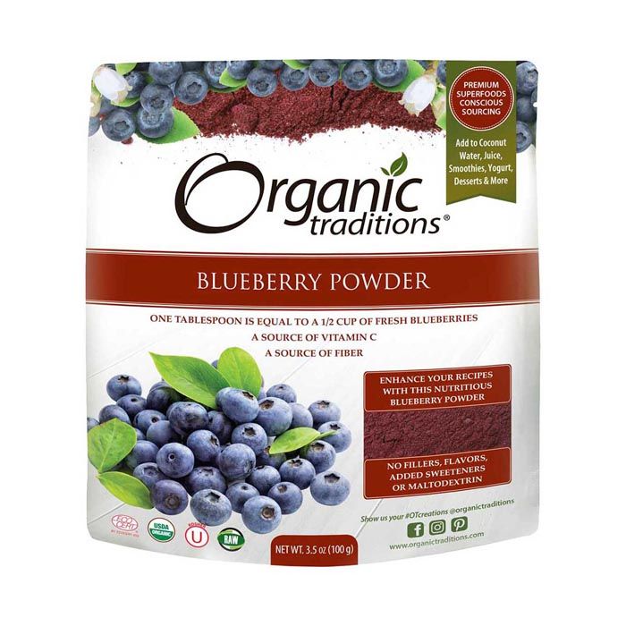 Organic Traditions Blueberry Powder 100g