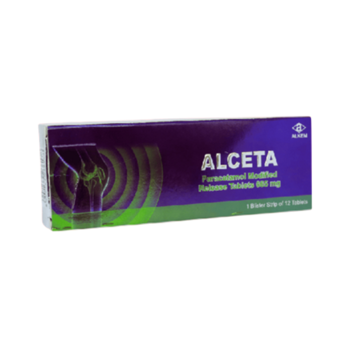 Alceta 665mg MR Tablet 12s