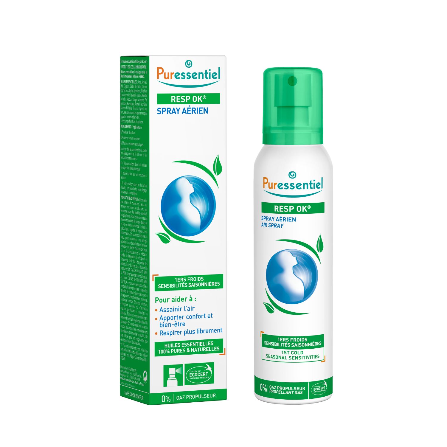 Puressentiel Respiratory Spray with 19 Essential Oils 200ml