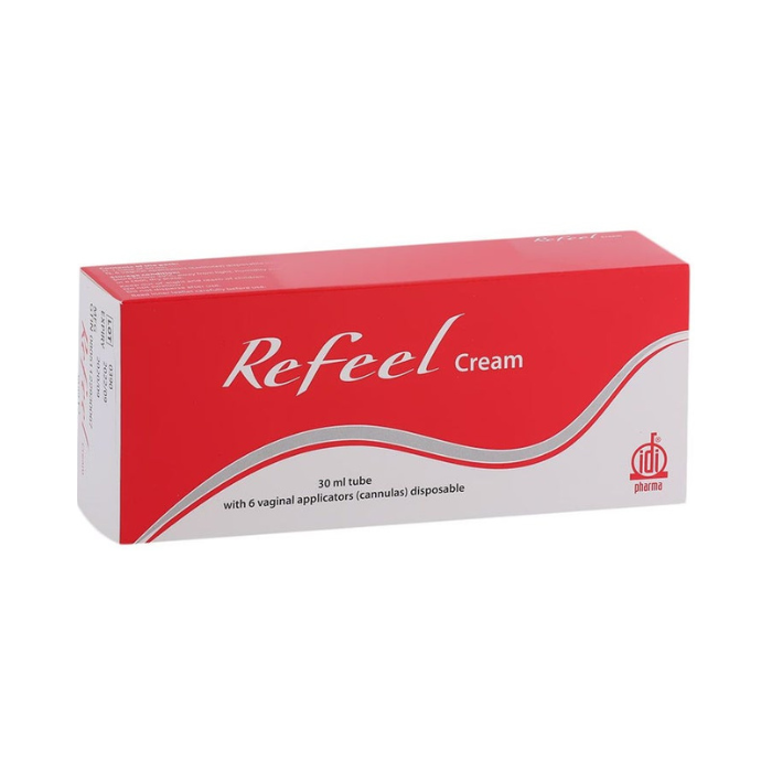 Refeel Vaginal Cream 30ml Tube + 6 Disposable Applicators