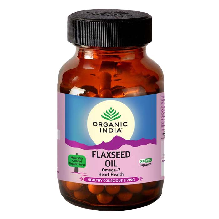 Organic India Flaxseed Oil Capsule 60's