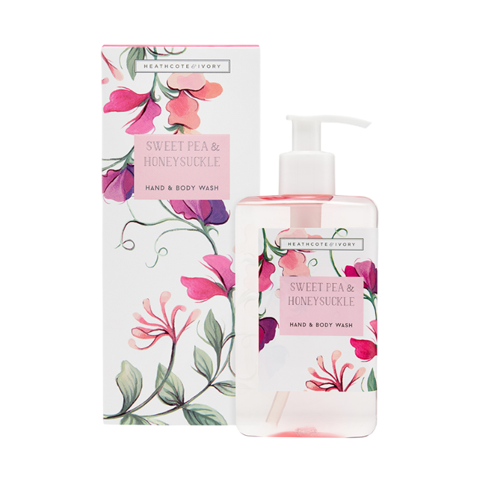 Heathcote & Ivory Sweet Pea & Honeysuckle Intense Hand & Body Cream