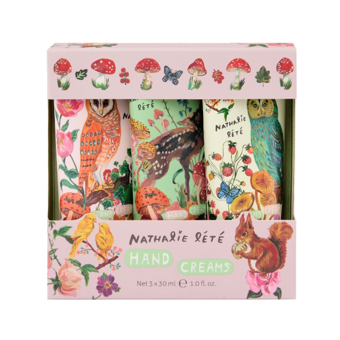 Heathcote & Ivory Nathalie Lete Mini Hand Cream 30ml x 3s