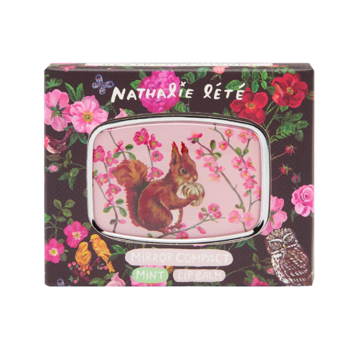 Heathcote & Ivory Nathalie Lete Mini Compact Mirror Lip Balm 6g
