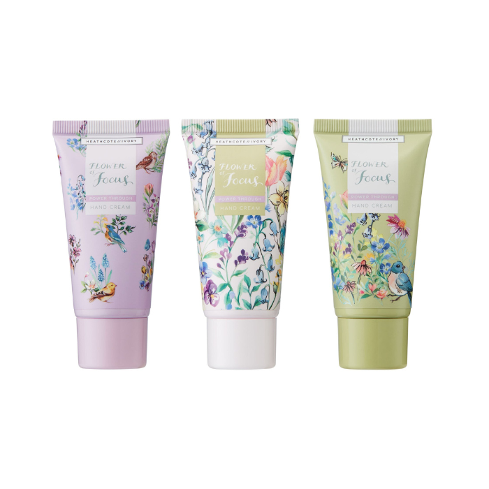 Heathcote & Ivory Flower Blooms Hand Cream 30ml x 3s