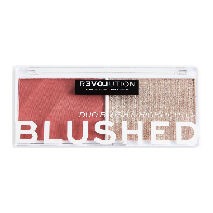 Revolution Colour Play Blushed Duo Blush & Highlighter Cute