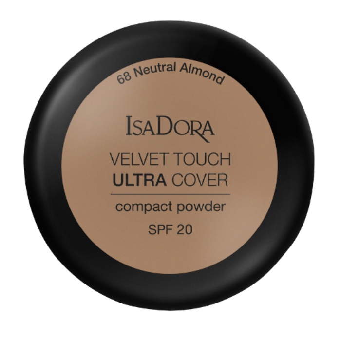 Isadora Ultra Cover Compact Power SPF20 68 Neutral Almond
