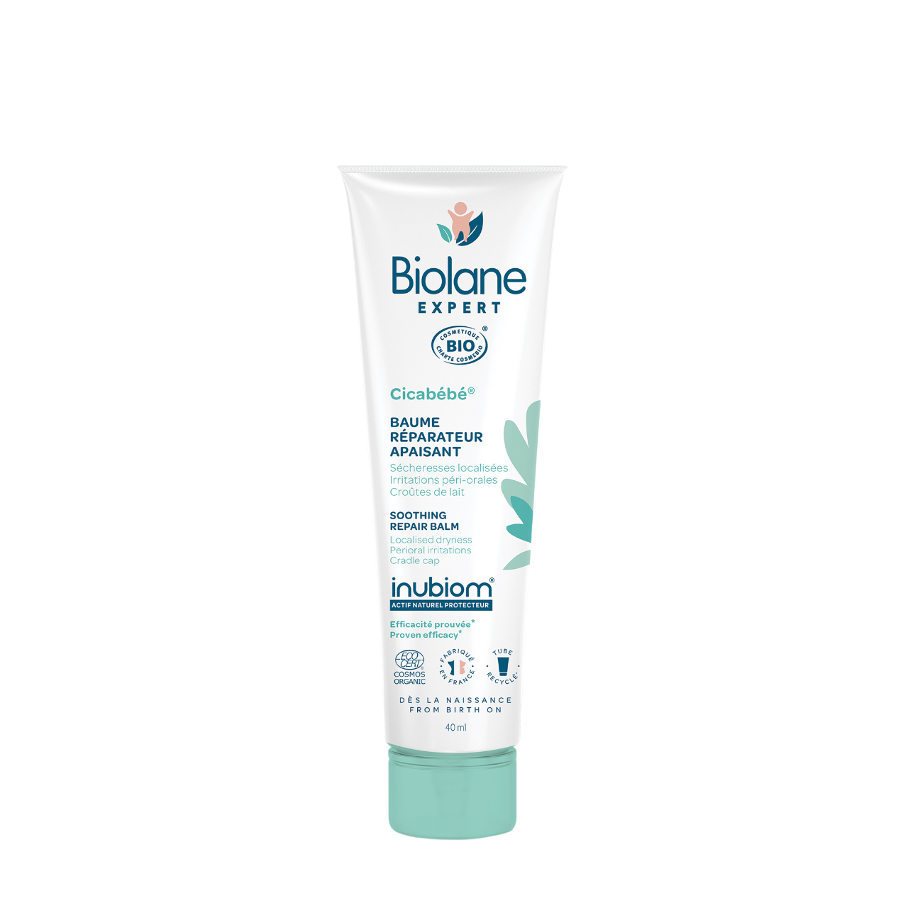 Biolane Organic Cica Bebe Soothing Repair Balm 40ml