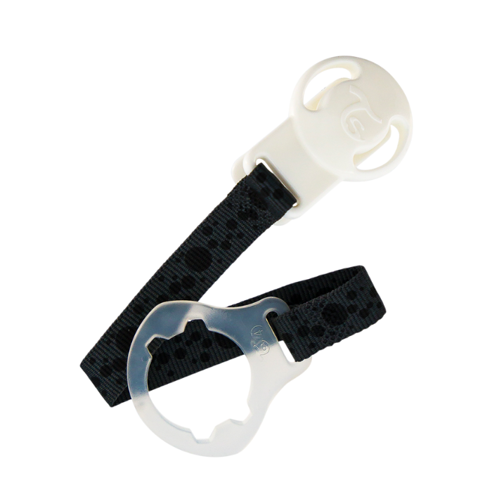 Twistshake Pacifier Clip Black