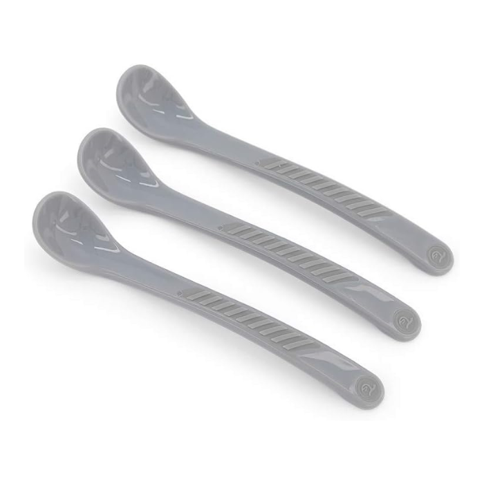 Twistshake Feeding Spoon 4m+ Pastel Grey 3s