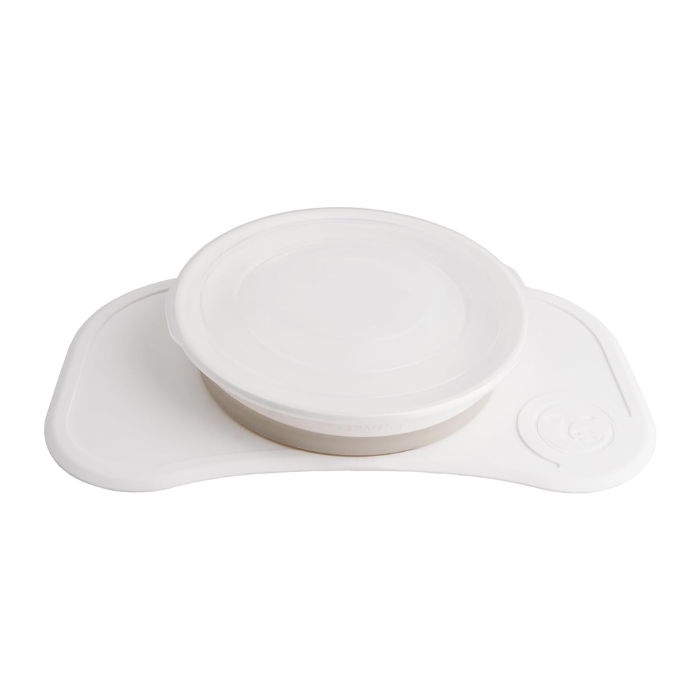 Twistshake Click-Mat Mini + Plate White