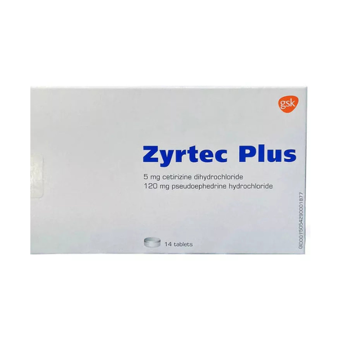 Zyrtec Plus Tablets 14s