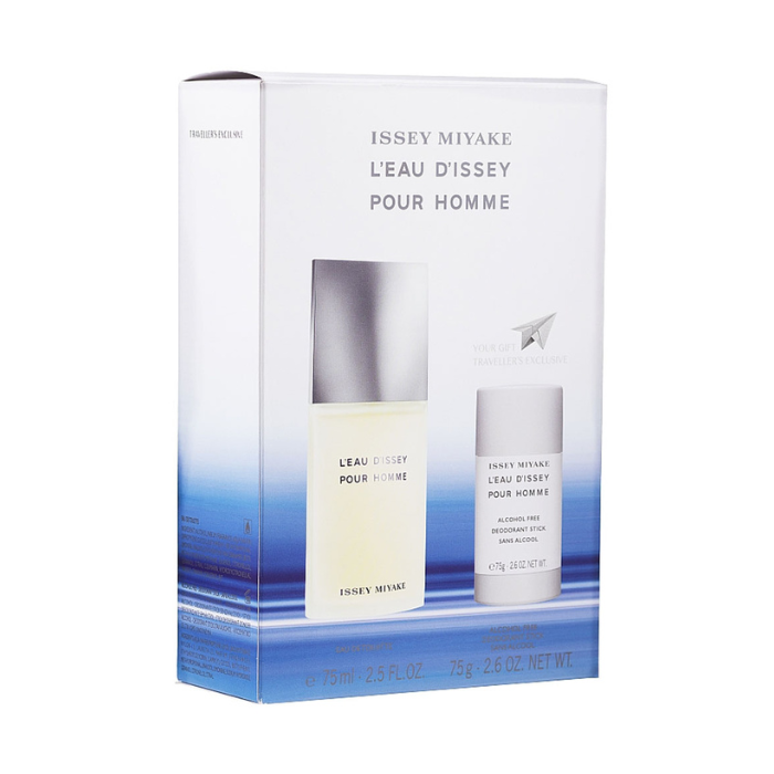 Issey Miyake Gift Set Men EDT Spray 125ml + Deo Stick 75g