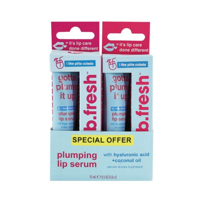 B.Fresh Plumping Lip Serum 15ml Pack Of 2