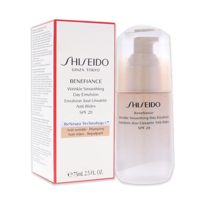 Shiseido Benefiance Wrinkle Smooth (SPF20) Day Emulsion 75ml