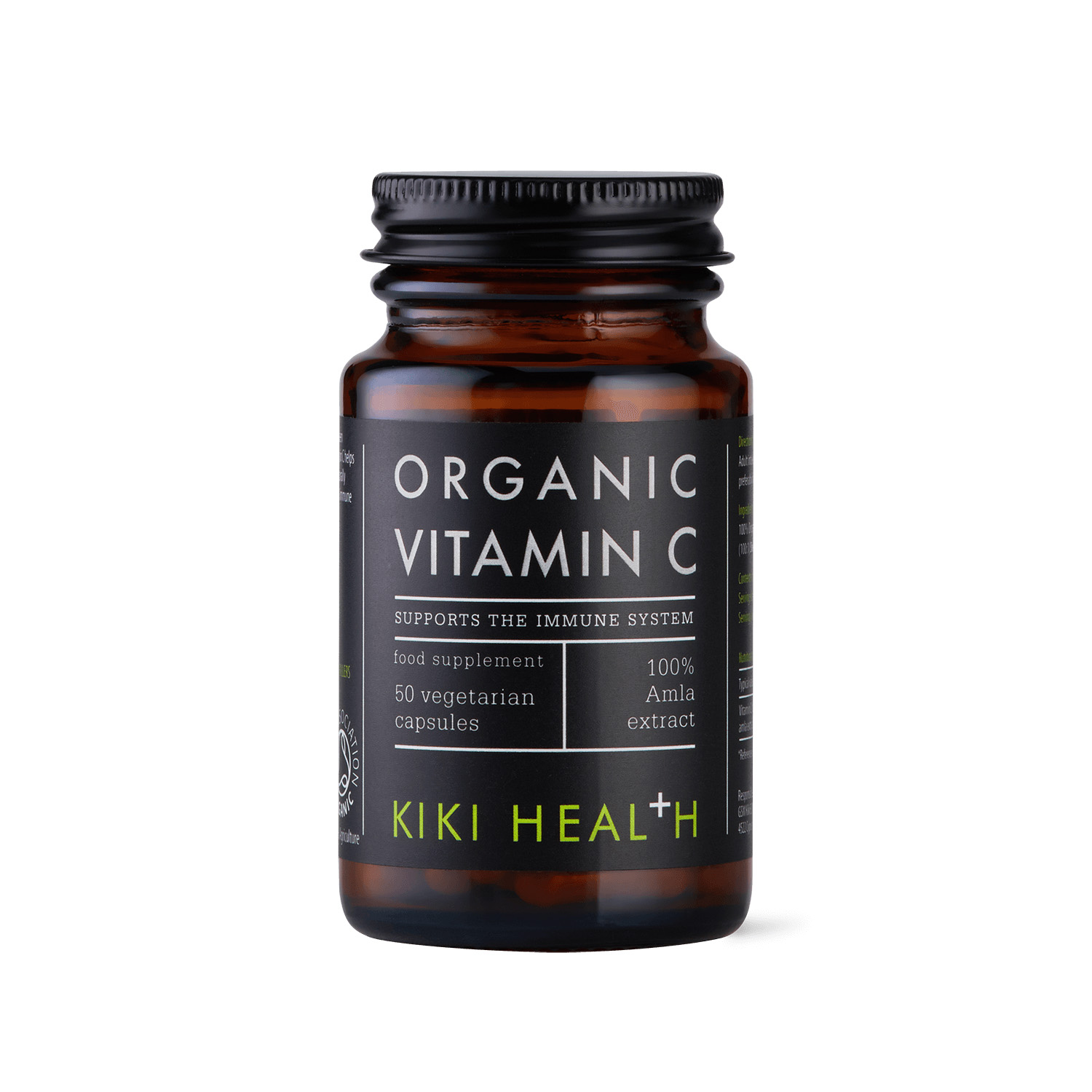 KIKI Health Organic Vitamin C Vegi-Capsules 50s