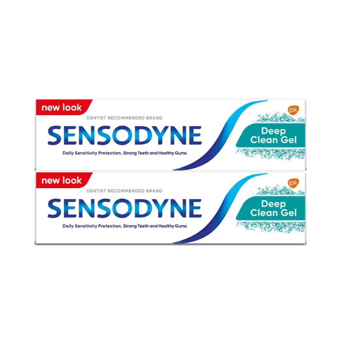 Sensodyne Deep Clean Gel Toothpaste 75ml 1+1 Promo