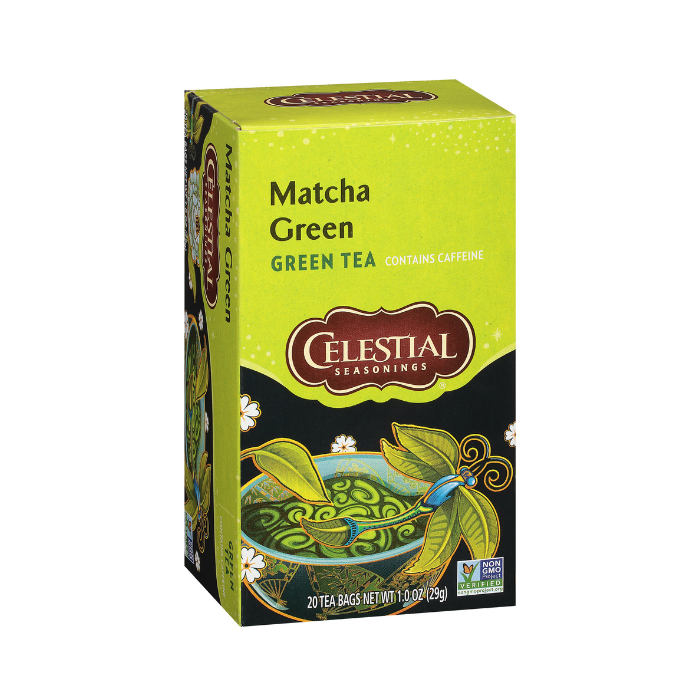 Celestial Seasonings Herbal Tea Matcha Green 20s