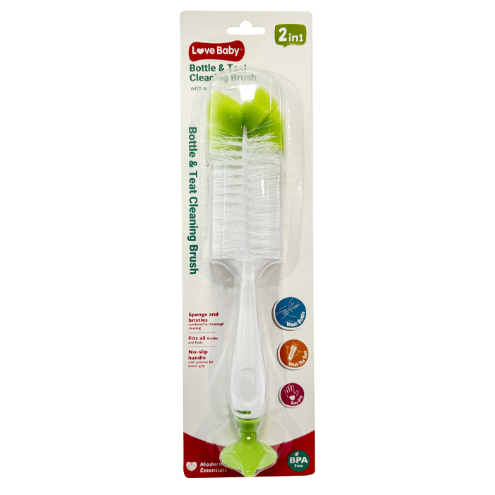 Love Baby 2 In 1 Bottle & Teat Cleaning Brush