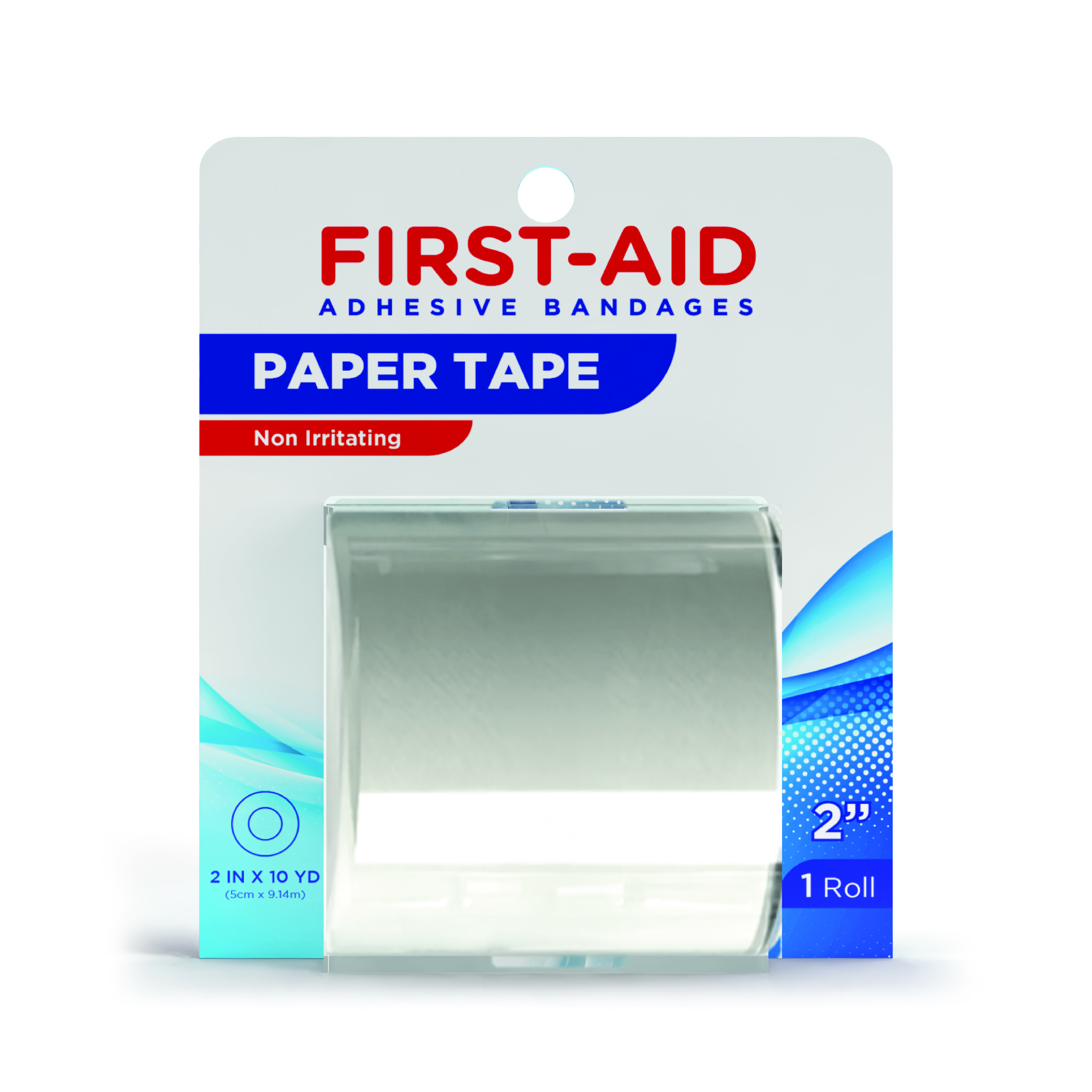 First Aid Paper Tape Roll 5CM x 9.14M 1s