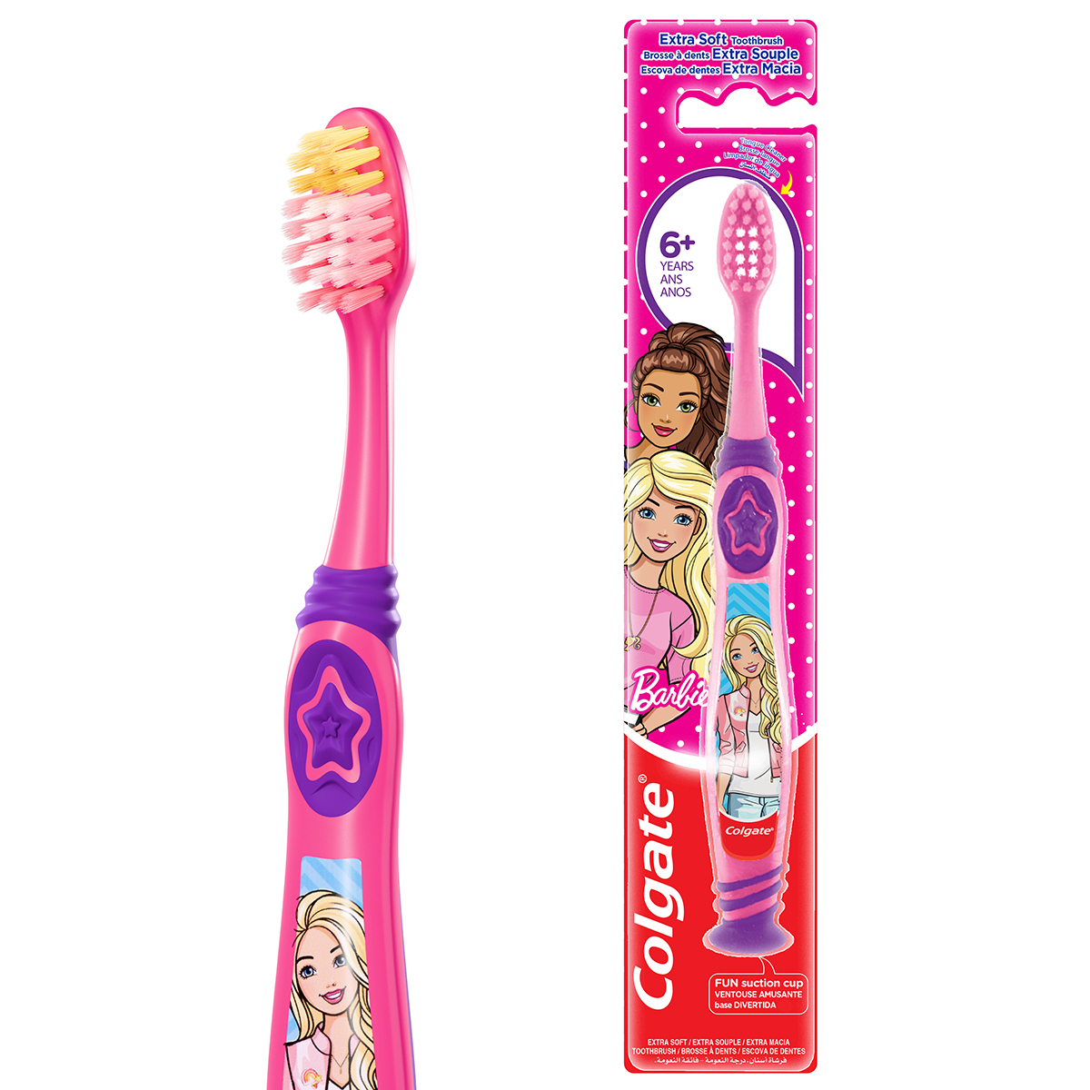 Colgate Kids 6+ years Barbie Extra Soft Toothbrush