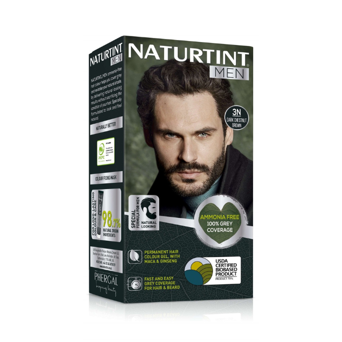 Naturtint Men Hair Color 3N Dark Chestnut 170ml