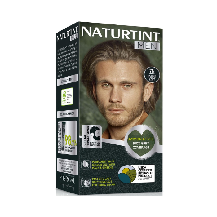 Naturtint Men Hair Color 7N Hazelnut Blonde 170ml