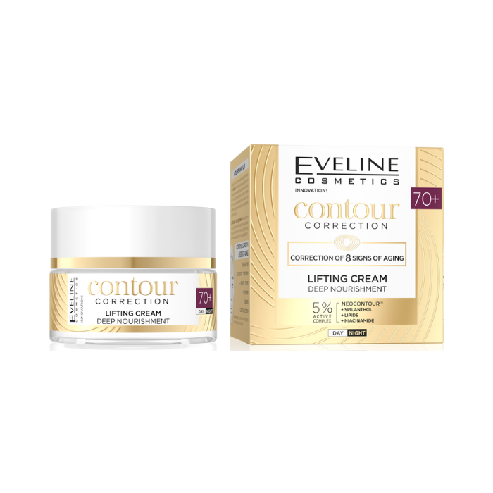 Eveline Contour Correction 70+ Lifting Cream 50ml