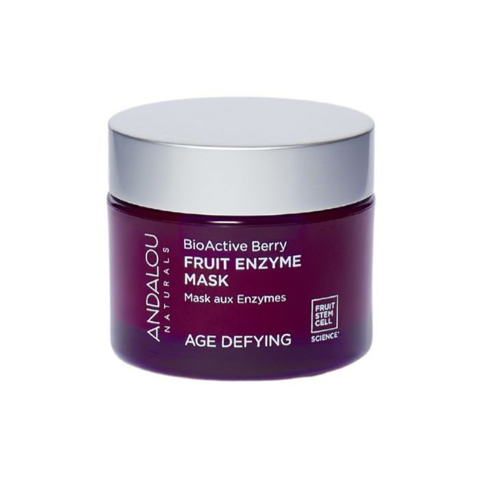 Andalou Age Defying Bioactive 8 Berry Fruit Enzyme Mask, Revitalizing and Firming Exfoliating Treatment, 50ml
